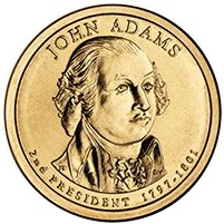 2007 (P) Presidential $1 Coin - John Adams